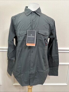 Craghoppers KIWI LONG SLEEVE SHIRT - Dark Grey